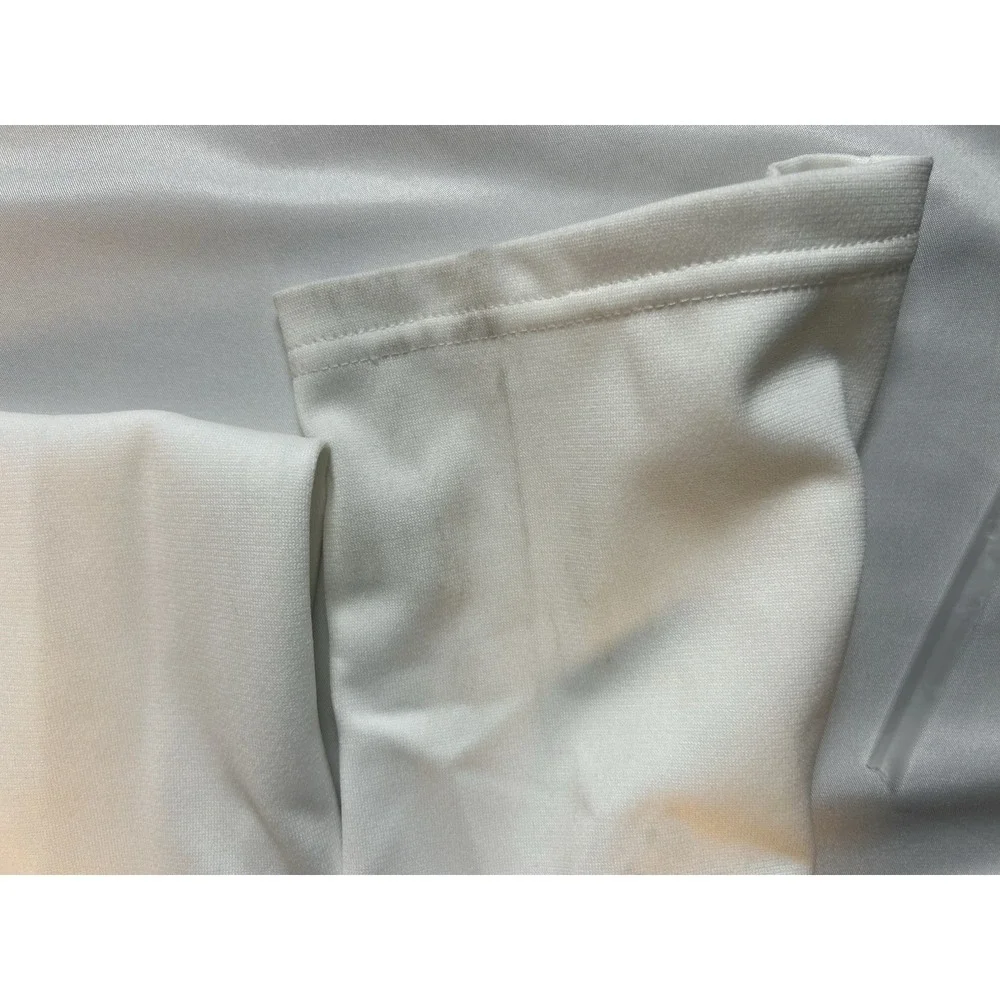 New Nike Men Stock Vapor Select 2 Piped Baseball Pants XL White Blue Side Stripe